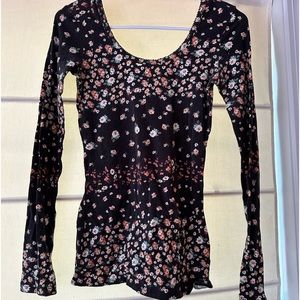 Floral long sleeve